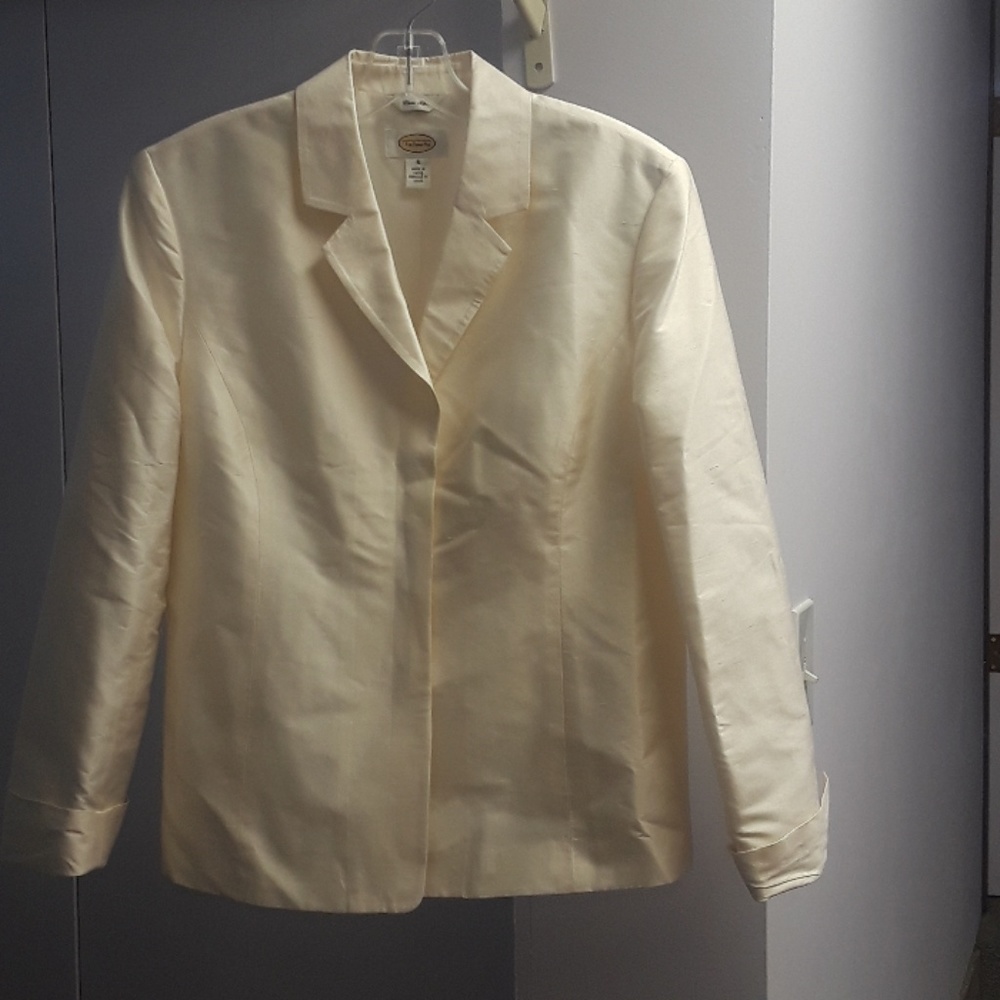 TALBOTS silk jacket